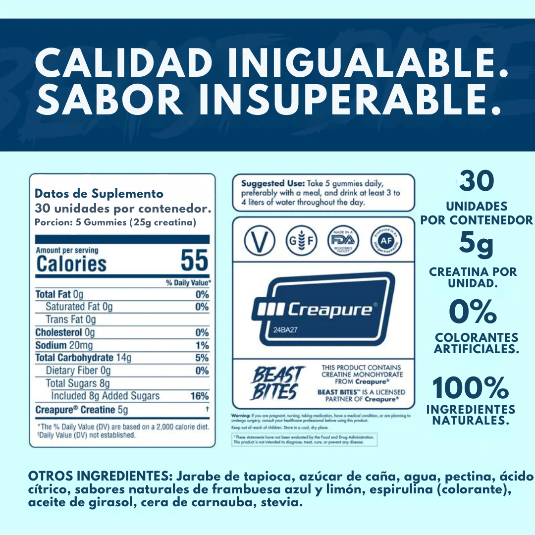 Creatina Beast Bites