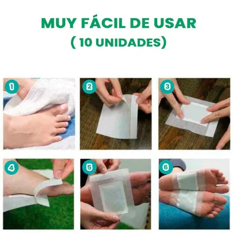 Parches de Bienestar para Pies
